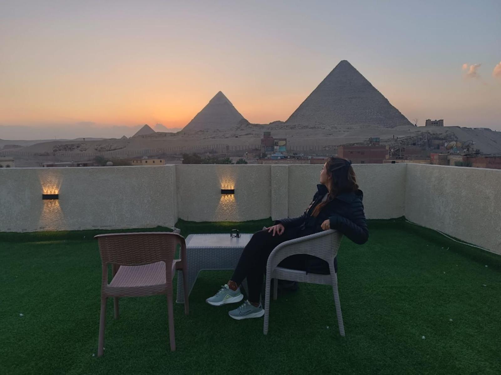Best Four Pyramids View Kafret el-Gabal Exterior foto